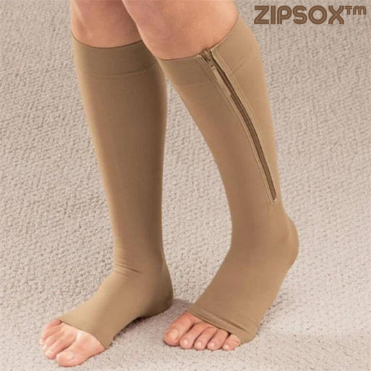 Camilla - Calze compressive con zip